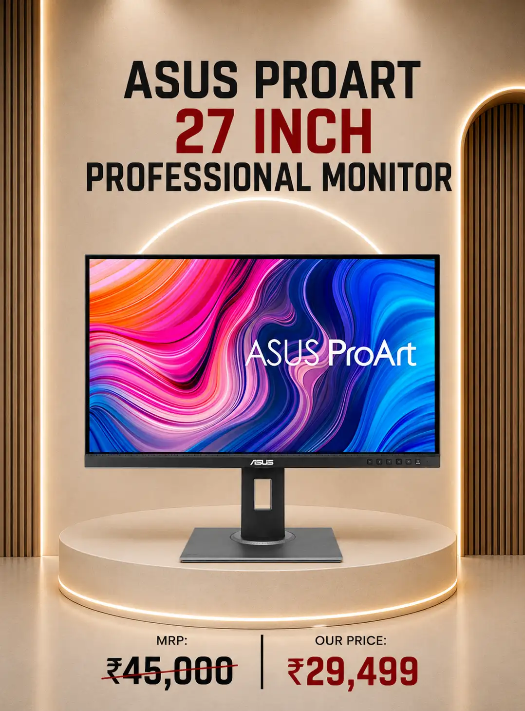 Asus PRO ART 27 Inch Professional Monitor